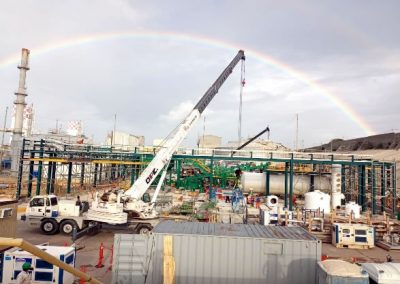 Alcance Estructural, Mecánico, de Tuberías y Eléctrico del Proyecto Sulfur Melter