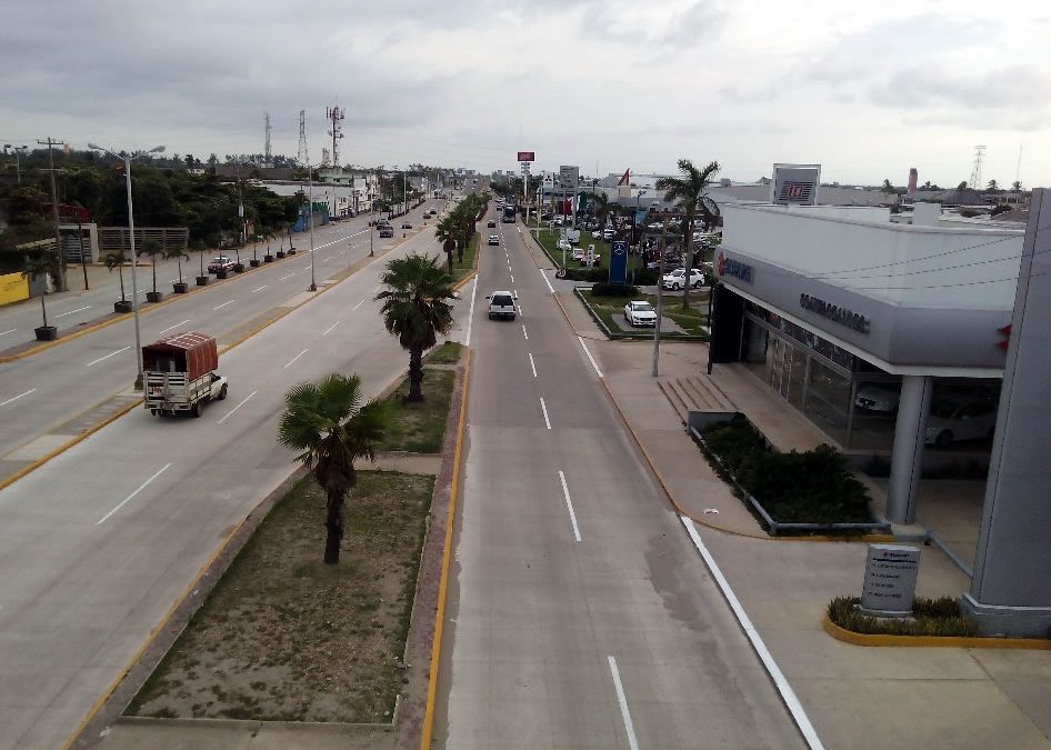 Repavimentación de carretera con concreto hidráulico