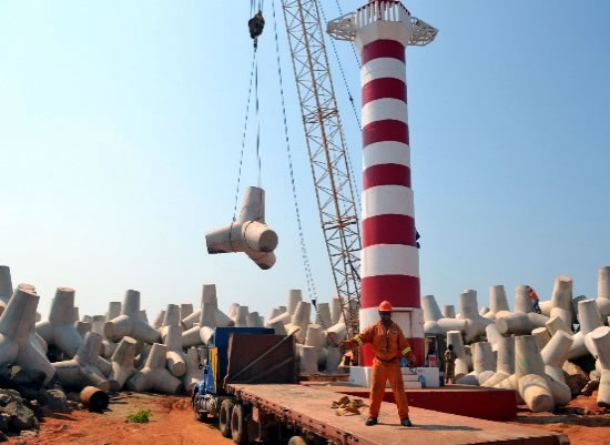 Reconstrucción del Morro y Cuerpo de la Escollera Este en Villa Allende, Veracruz